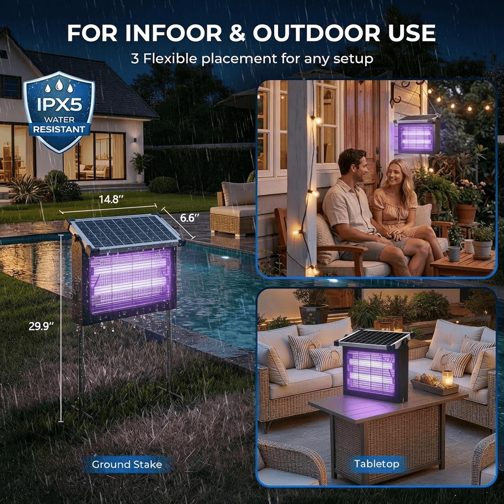 LELUMP™ Solar Bug Zapper