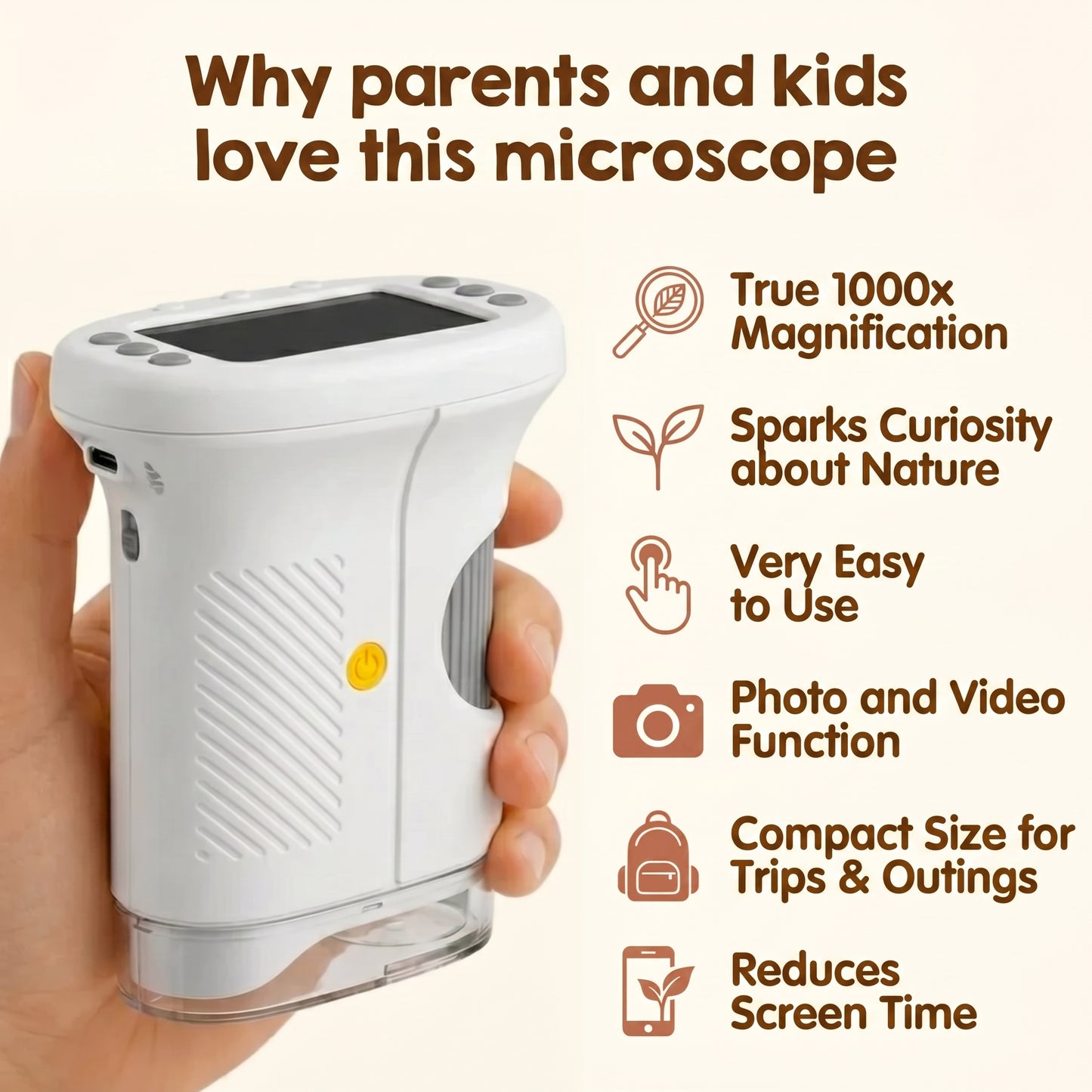 LELUMP® Handheld Microscope
