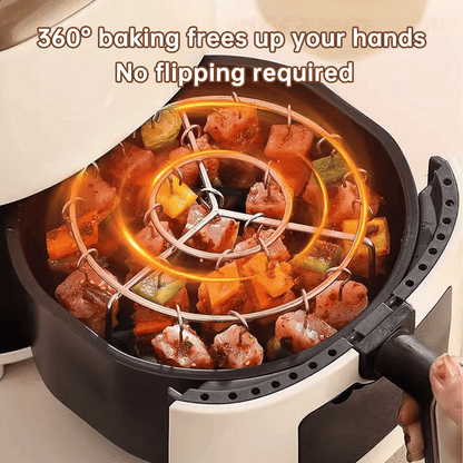 🥩Vertical barbecue grill for grilling skewers.🍤