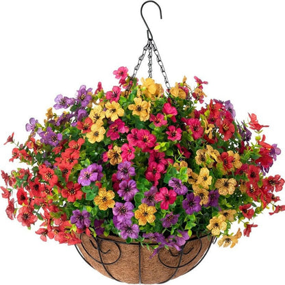 🔥 Simulated Hanging Flower Basket 💥