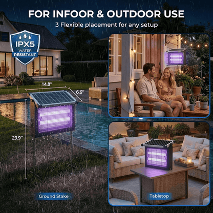 LELUMP™ Solar Bug Zapper