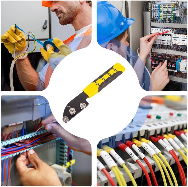 🔩Stainless Steel Cable Straightener Tool - Professional Manual Untwisting & Bending Device for Electricians, HVAC & Telecom Projects🔧