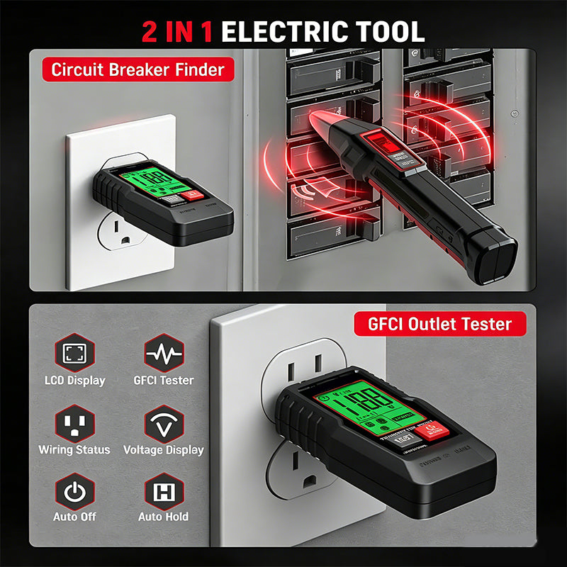 LCD Circuit Breaker Finder Kit