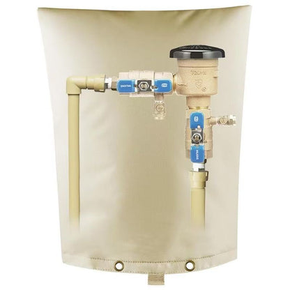 ❄️ 50% OFF Backflow Preventer Cover – 7-Layer Insulated Freeze Protection for Outdoor Pipes