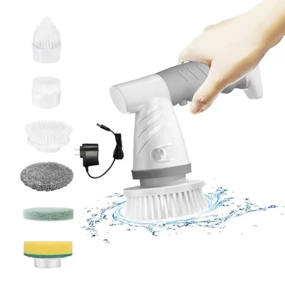 LELUMP™ Cordless Electric Spin Scrubber — Effortless Power Cleaning for Kitchen & Bath