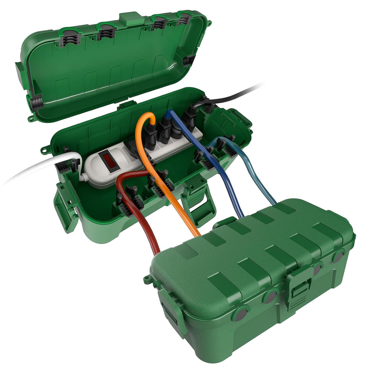 🔌 Outdoor Extension Cord Cover Waterproof – Keep Plugs & Power Strips Dry