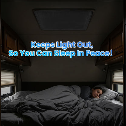 🌙 RV Vent Insulator & Blackout Skylight Cover | Fits 14x14 Roof Vents