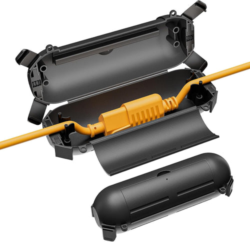 🔌 Outdoor Extension Cord Cover Waterproof – Keep Plugs & Power Strips Dry