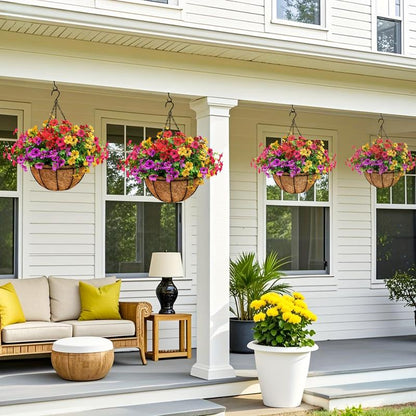 🔥 Simulated Hanging Flower Basket 💥