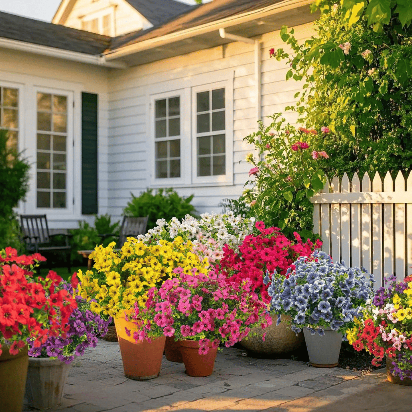 🔥 Simulated Hanging Flower Basket 💥