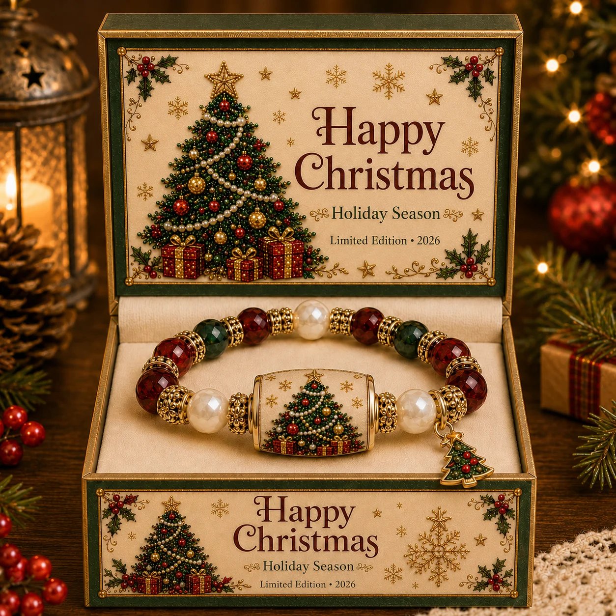 🔥LAST DAY 50% OFF - 🎄Limited Edition 2026 Christmas Magic Collection Bracelet