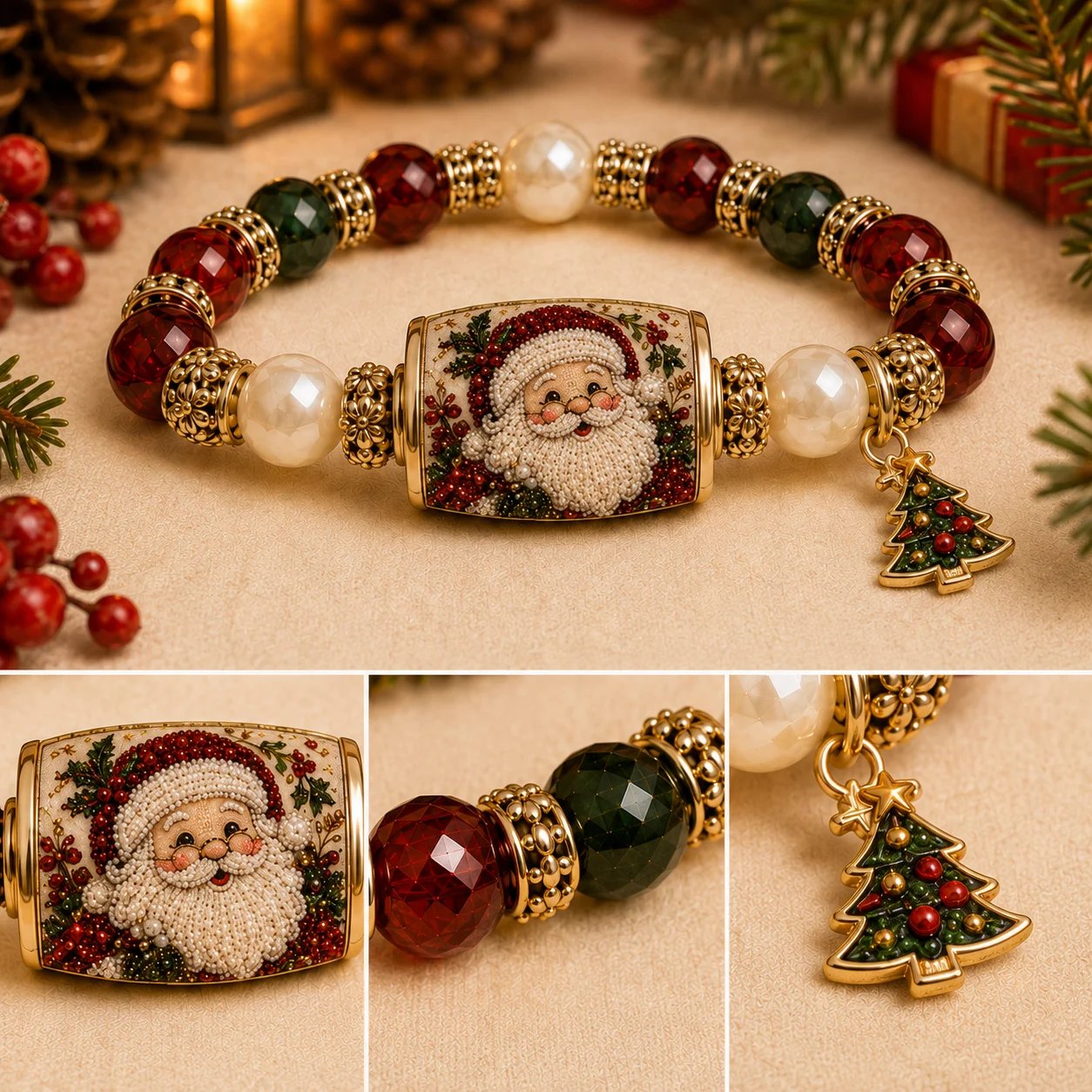 🔥LAST DAY 50% OFF - 🎄Limited Edition 2026 Christmas Magic Collection Bracelet