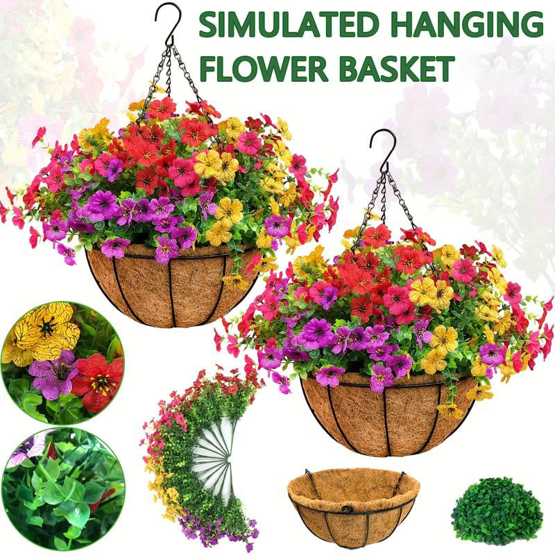 🔥 Simulated Hanging Flower Basket 💥