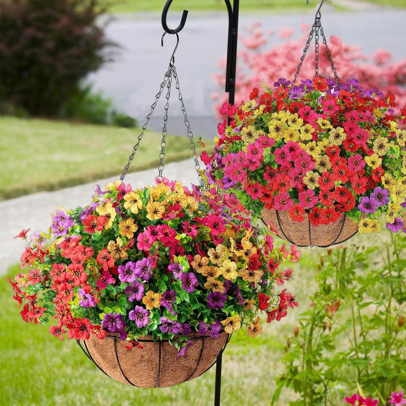 🔥 Simulated Hanging Flower Basket 💥