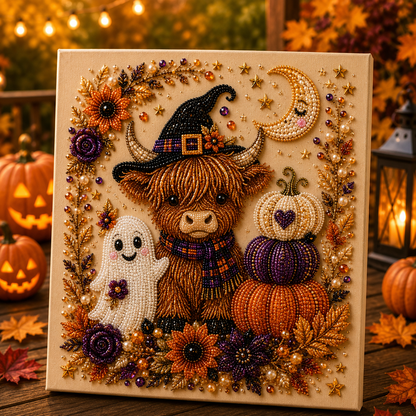 🔥Limited time 70% OFF - 👻✨ Halloween Pearl Art DIY Kit – Turn Tiny Pearls into Spooky-Cute Magic
