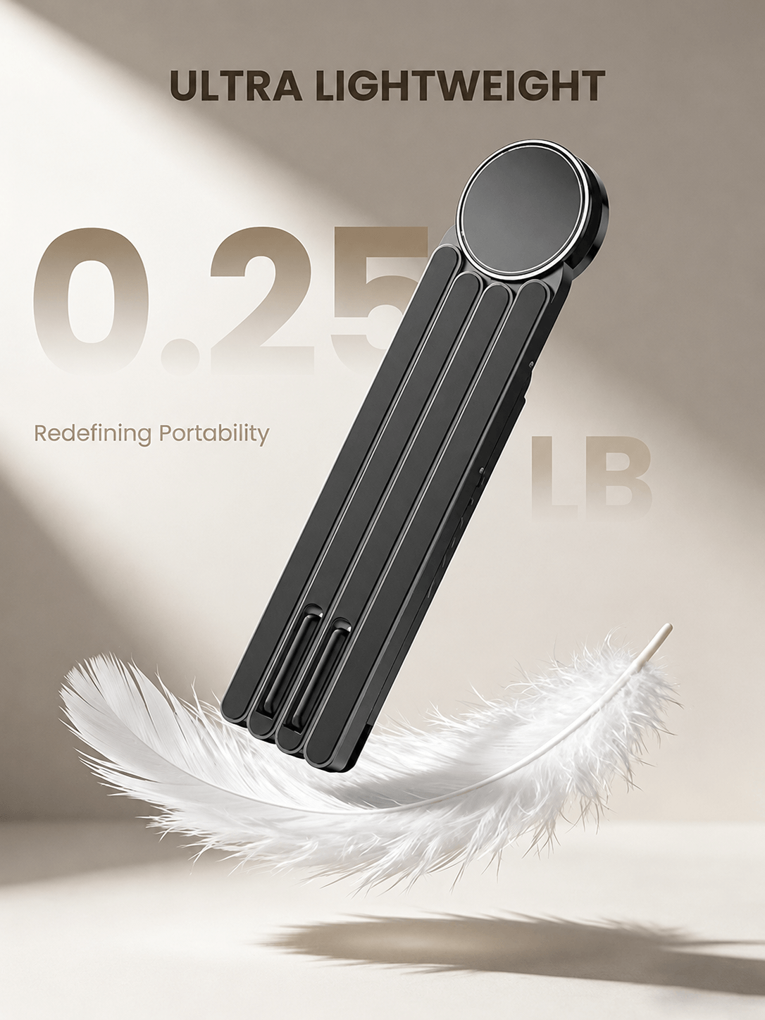 LELUMP™ Portable 4-in 1 Magnetic Aluminum Alloy Foldable Multifunctional Stand