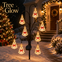 Mini Bow Christmas Tree Lights