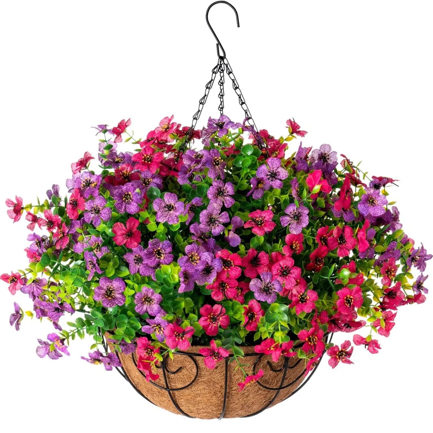 🔥 Simulated Hanging Flower Basket 💥