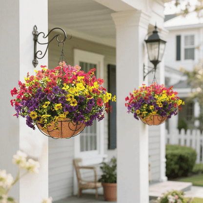 🔥 Simulated Hanging Flower Basket 💥