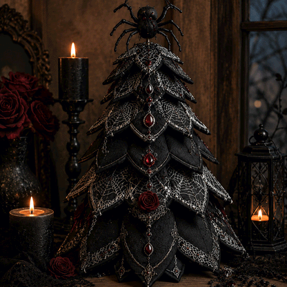 🔥Last Day 49% OFF - 🎃 DIY Halloween Quilted Fabric Tree Kit