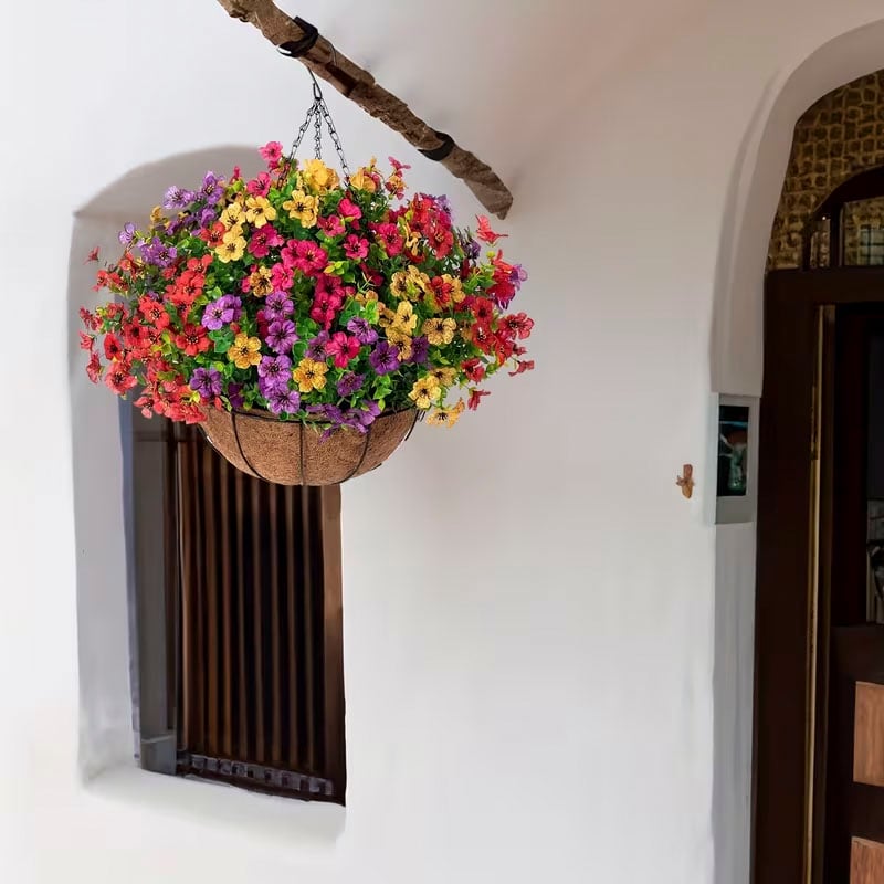 🔥 Simulated Hanging Flower Basket 💥