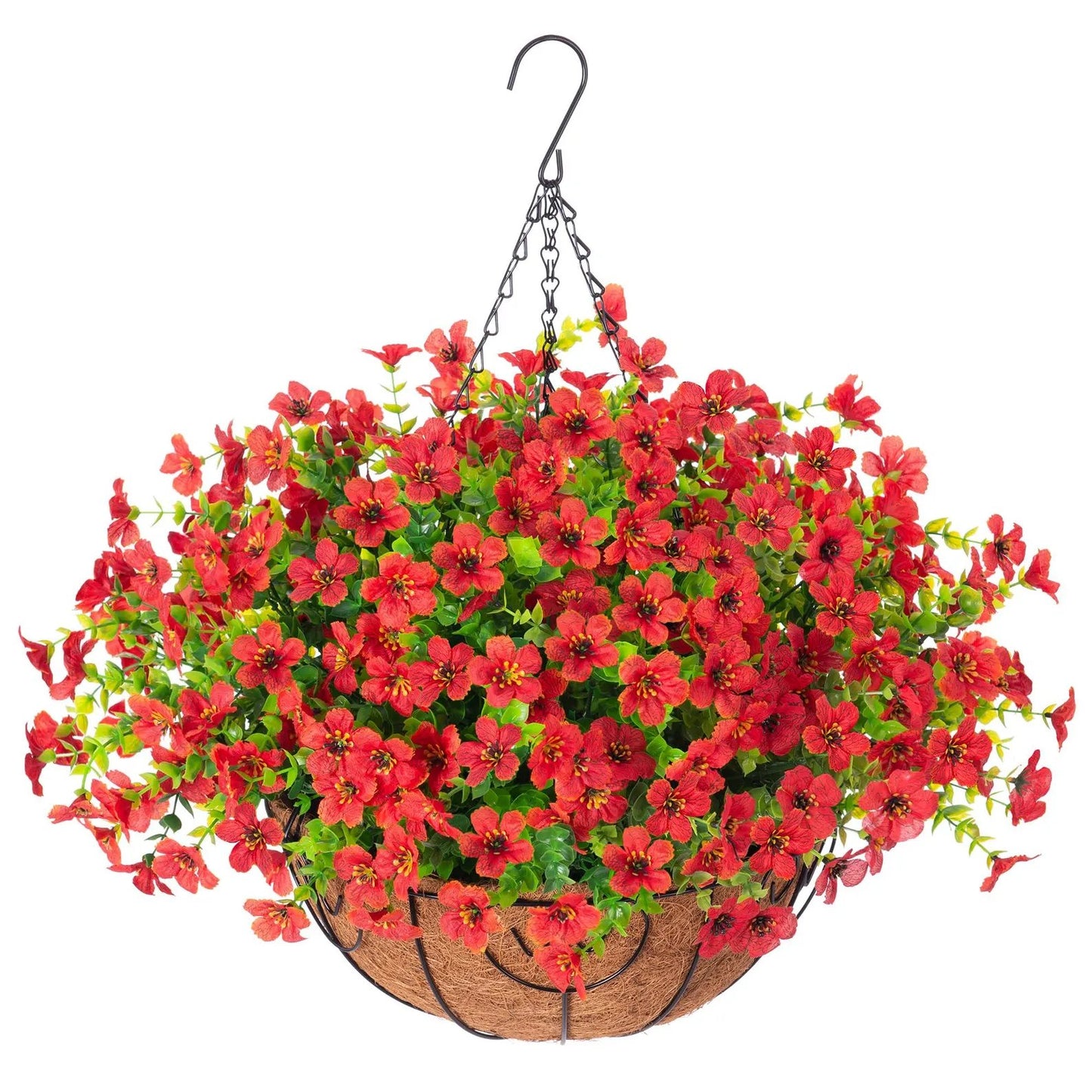 🔥 Simulated Hanging Flower Basket 💥