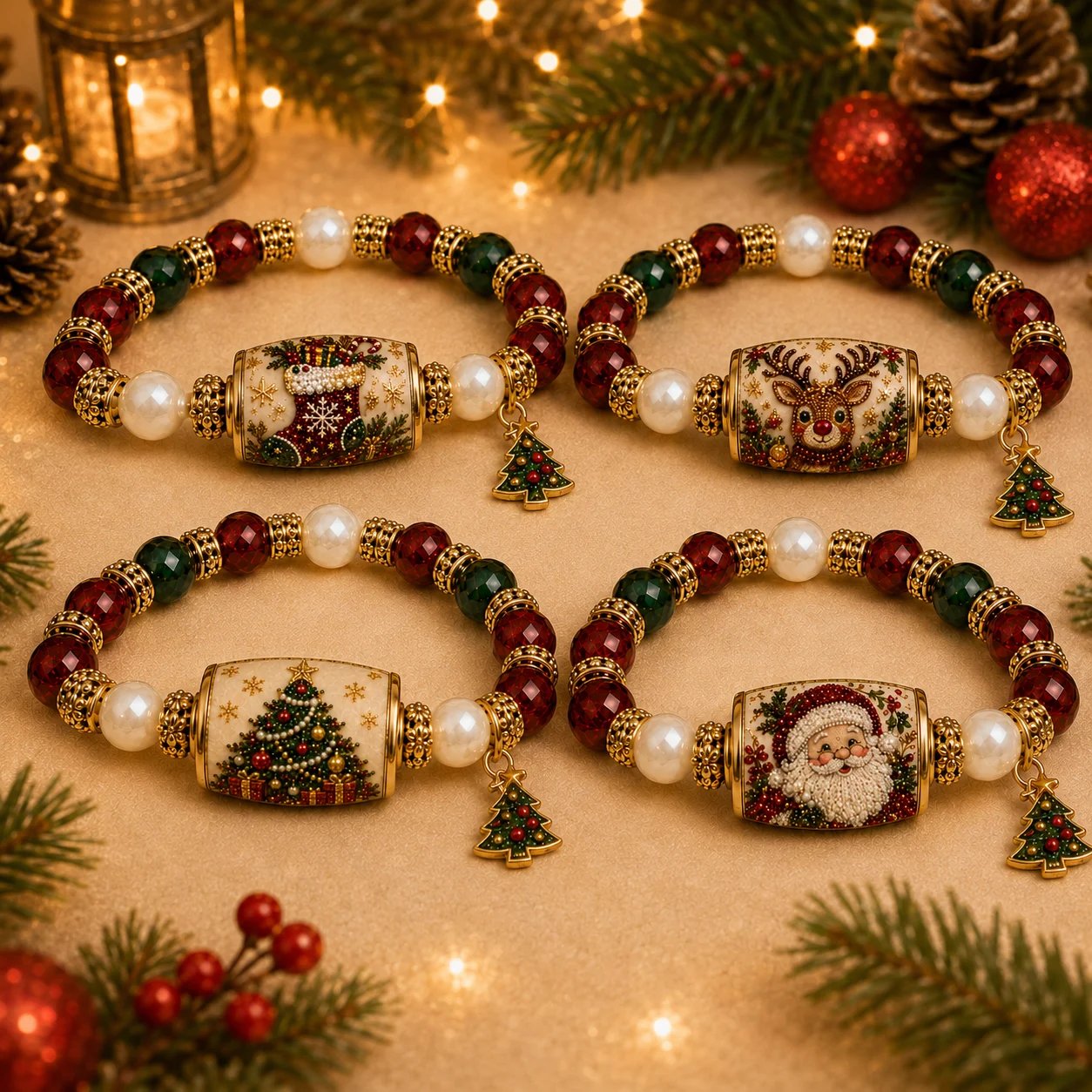 🔥LAST DAY 50% OFF - 🎄Limited Edition 2026 Christmas Magic Collection Bracelet