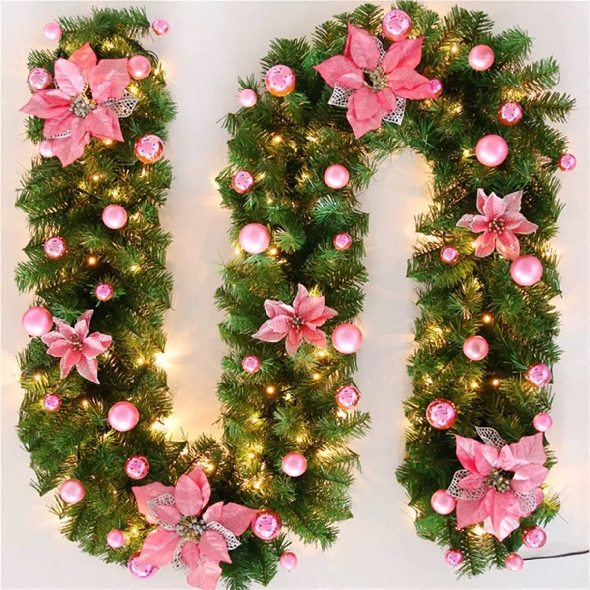🔥Poinsettia LED Flower String Lights