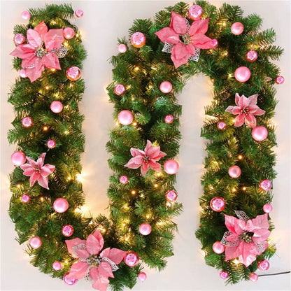 🔥Poinsettia LED Flower String Lights