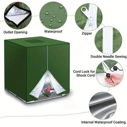 💧 LIMITED-TIME 50% OFF! ✨ Waterproof IBC Tote Cover – Heavy-Duty, UV-Blocking, Secure Fit ⛈️