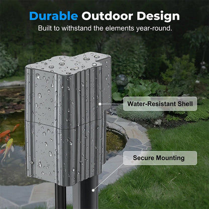 LELUMP™ Solar Pond Aerator with Air Pump