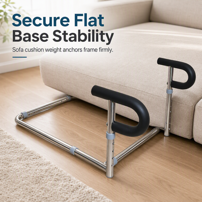 Sofa Stand Assist Rail for Seniors - Stainless Steel Standing Aid Grab Bar Mobility Aid